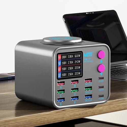 Desktop Charging Station Maant Dianba No.2 Mobile Phones Repair with Multiple USB Port and European Plug