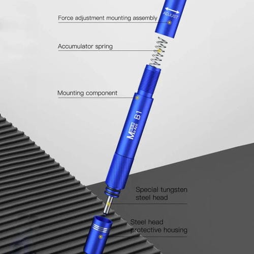Explosive Pencil Maant B1 Phone Mobile, Glass Back Cover, Diamond Pencil Breaks Screen Frames
