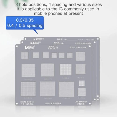 Wire Mesh Multi-Purpose Maant Multifunctional Universal High Temperature Square Holes Rounded Corners Step 0.3-0.5