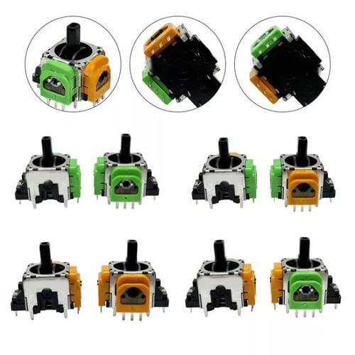 Joysticks Elettromagnetici Hall Ajustabili di Alta Precisione PS4 / PS5 / XBOX / NS Pro (2 Pezzi)