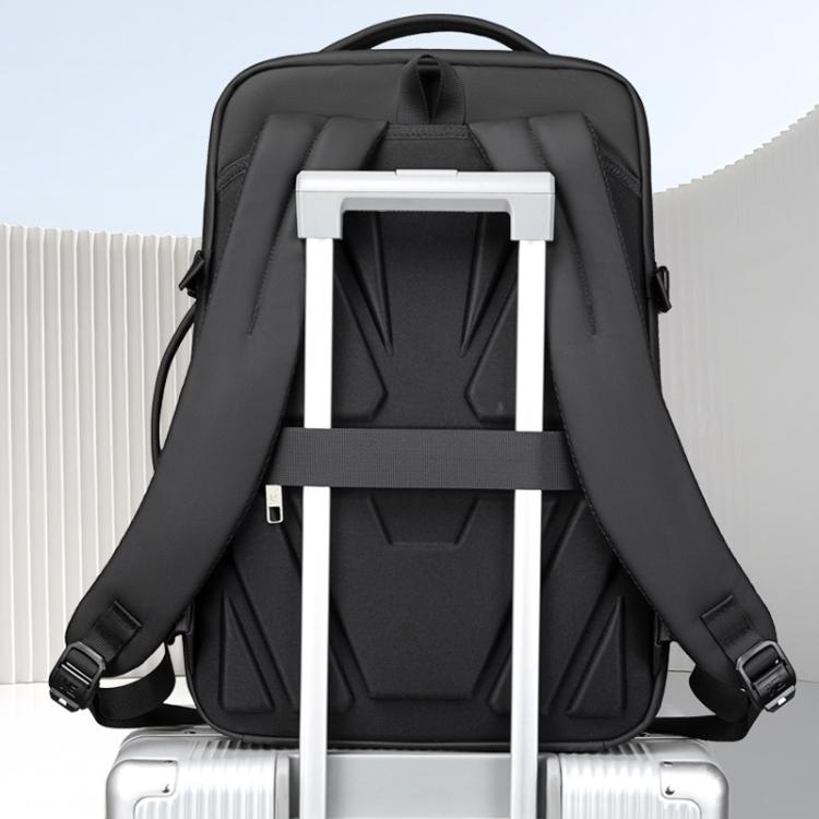 Mochila Antirrobo Wiersaam para Portátil 15,6 Pulgadas con Puertos de Carga USB y Tipo C (Negra)