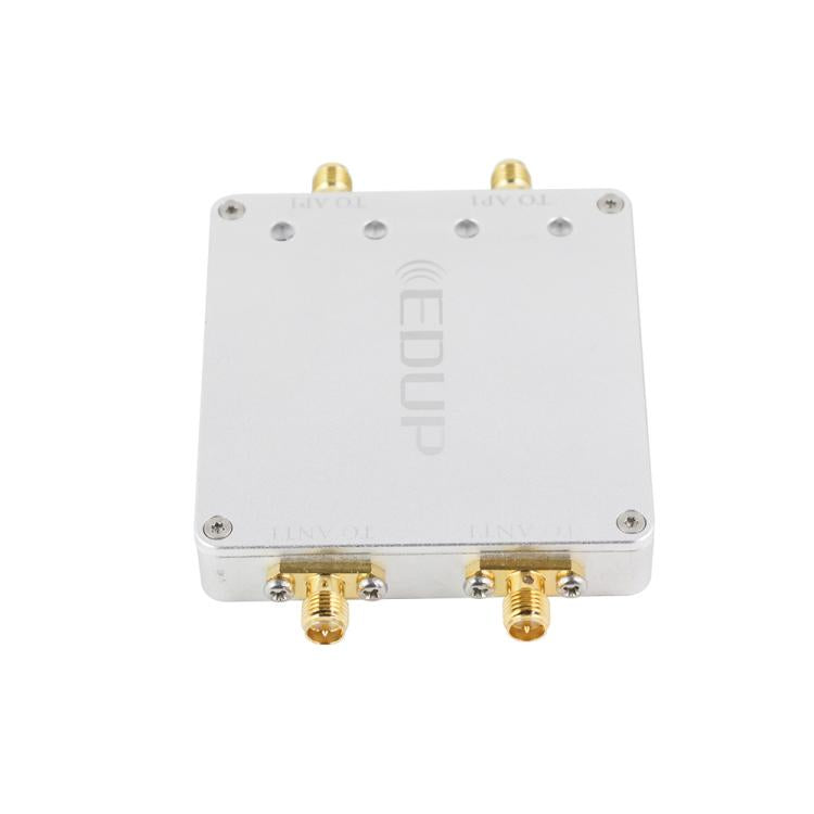 Amplificador de Señal WIFI Edup EP-AB023 2.4G+2.4G con Control Remoto y Doble Canal 4W