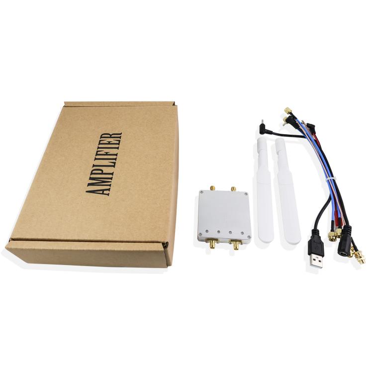 Amplificador de Señal WIFI Edup EP-AB023 2.4G+2.4G con Control Remoto y Doble Canal 4W
