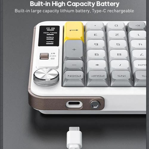 Teclado IMICE AN-800 Bluetooth modo dual estructura de tijera (Negro)