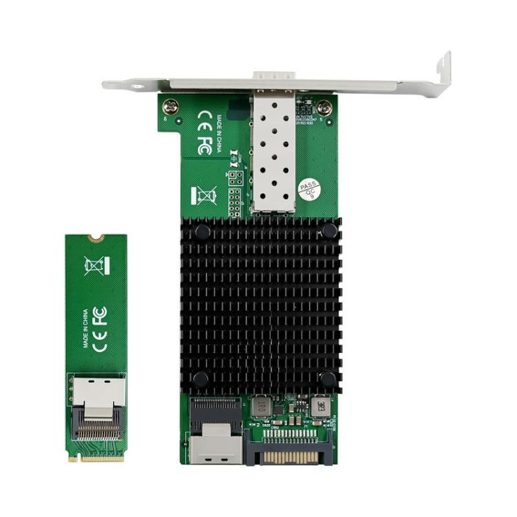 Tarjeta de red industrial SUNWEIT ST7331 M.2 X520DA1 10GbE servidor óptico SFP+