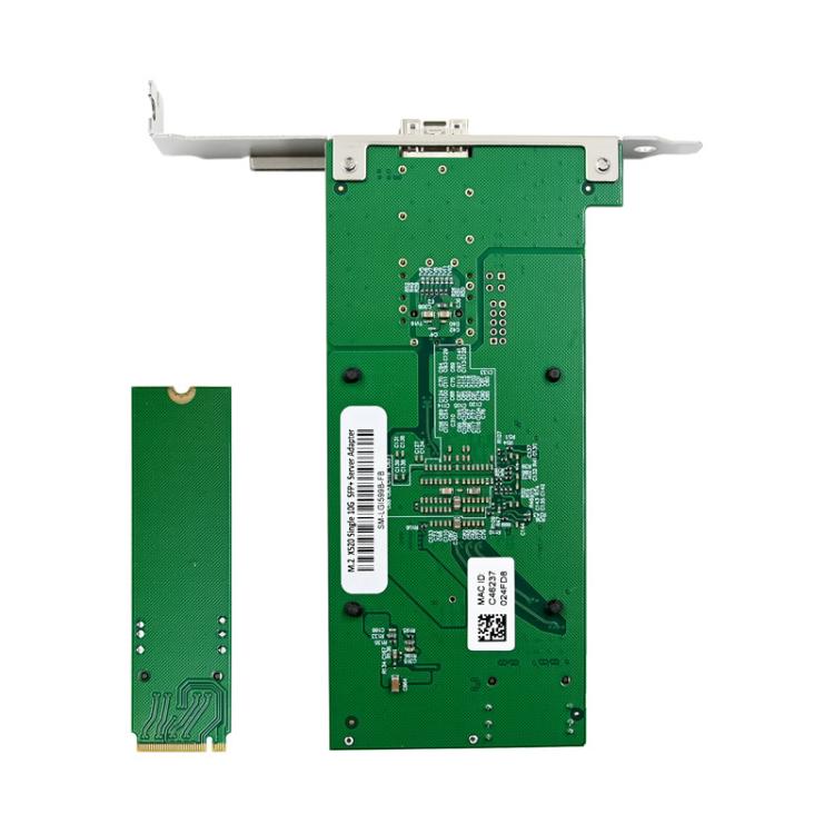 Tarjeta de red industrial SUNWEIT ST7331 M.2 X520DA1 10GbE servidor óptico SFP+
