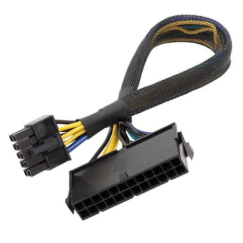 Cable Adaptador Placa Base Lenovo 24 Pines a 10 Pines 20 cm