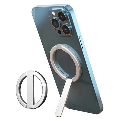 Soporte plegable portátil para teléfono con ventosa magnética AhaStyle WG74 MagSafe (plateado)