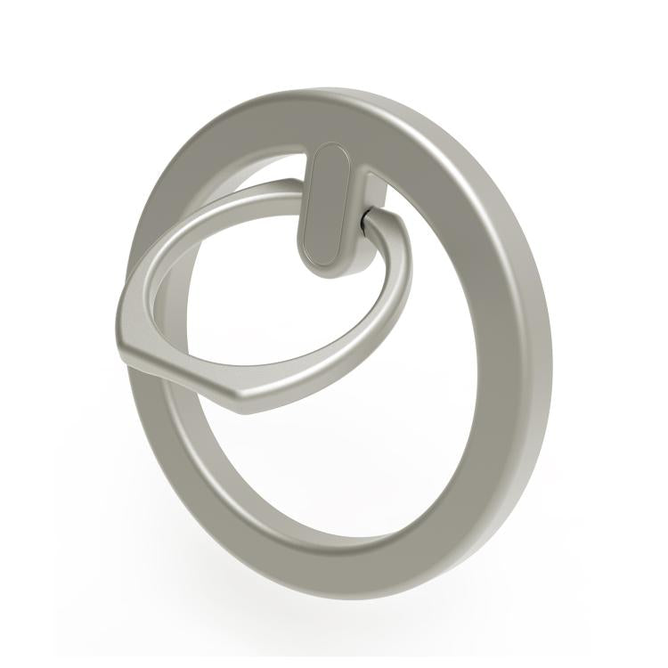 Soporte magnético de succión MagSafe AhaStyle WG82 con anillo de aleación de zinc (plateado)