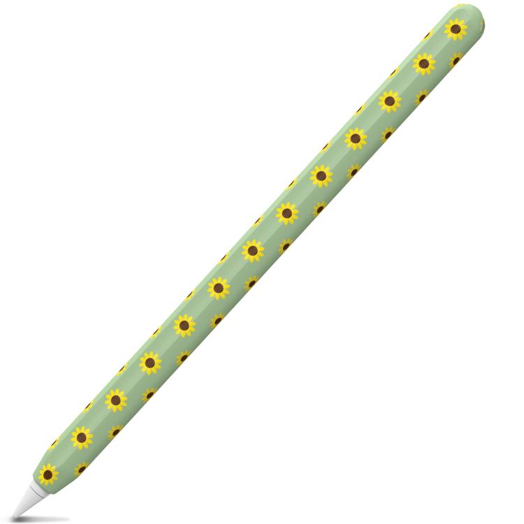 Funda protectora de silicona ligera AhaStyle PT65-SF para Apple Pencil Pro/2 (verde)