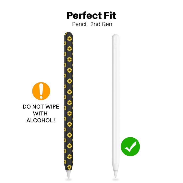 Funda protectora de silicona ligera AhaStyle PT65-SF para Apple Pencil Pro/2 (verde)