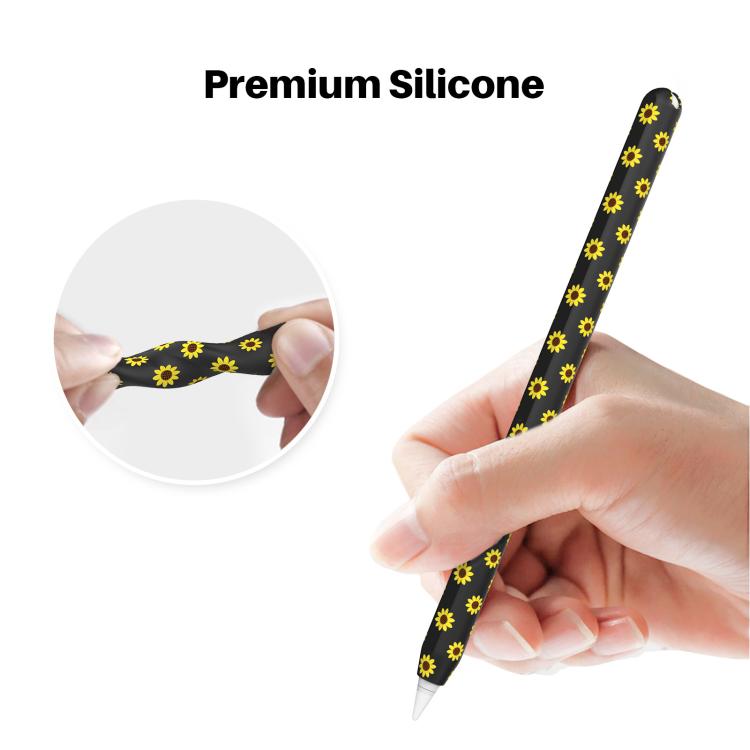 Funda protectora de silicona ligera AhaStyle PT65-SF para Apple Pencil Pro/2 (blanca)