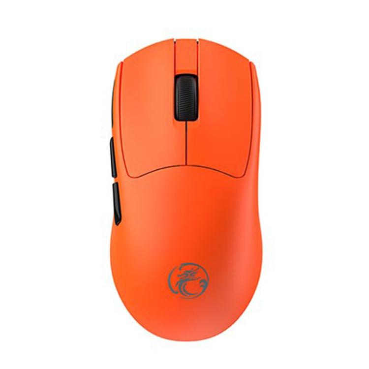 Ratón inalámbrico iMICE G900 6 teclas 12800 DPI recargable tres modos (Naranja)