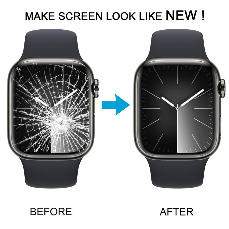 Obiettivo in vetro Schermo anteriore Apple Watch Series 9 da 45mm con OCA
