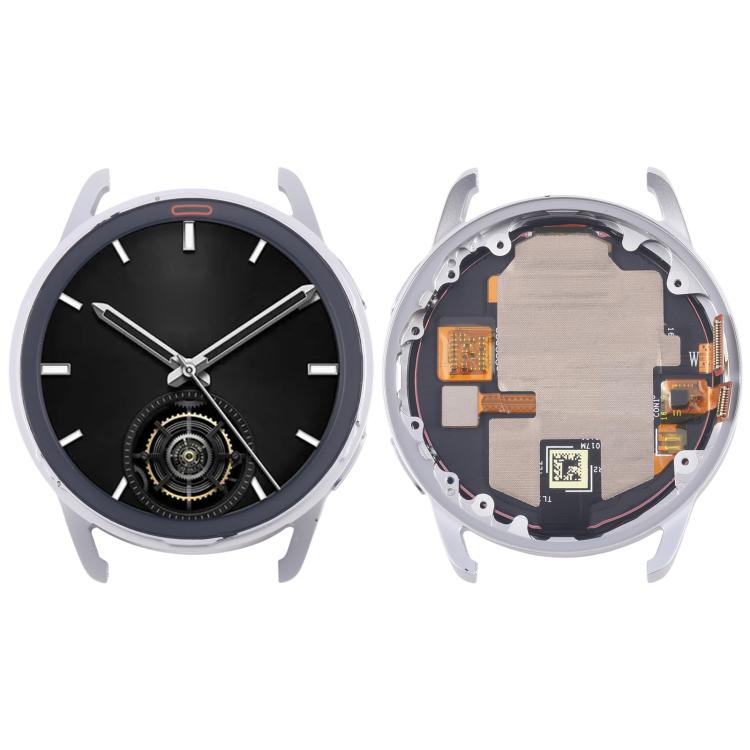 Écran complet Xiaomi Watch S3 avec cadre (argenté)