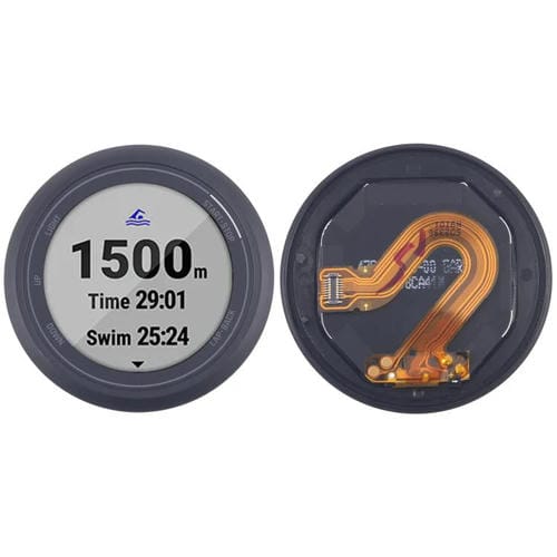 Schermo intero Garmin Swim 2 con quadrante