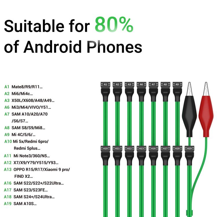 Power Android starting cable 2uul PW04