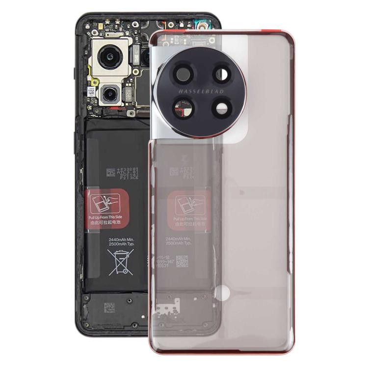 Carcasa Tapa Transparente con Lente Cámara OnePlus 11