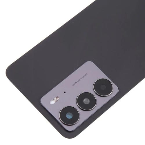Back Cover with Realme C75 4G Camera Lens (Black)