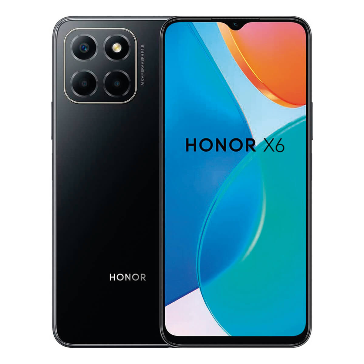 Honor X6 4GB/64GB Negro (Midnight Black) Dual SIM - MOVILSTORE