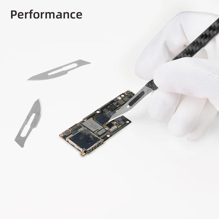 Mango cuchillo Universal QianLi TX01 de fibra de carbono antiestático