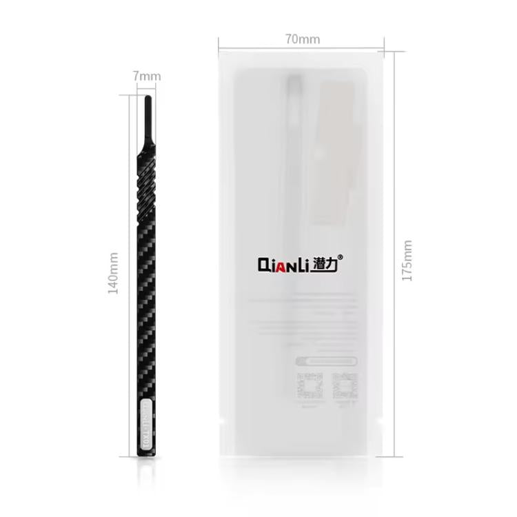 Mango cuchillo Universal QianLi TX01 de fibra de carbono antiestático