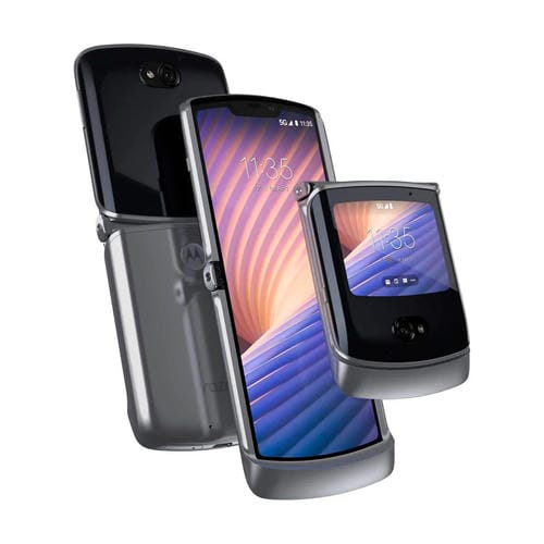Motorola Razr 5G 8Gb/256Gb Plata (Liquid Mercury) Dual SIM - MOVILSTORE