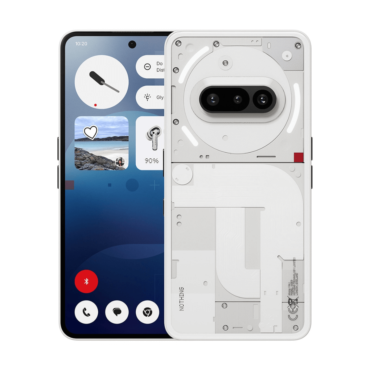 Nothing Phone 3A 5G 12GB/256GB Blanco (White) Dual SIM