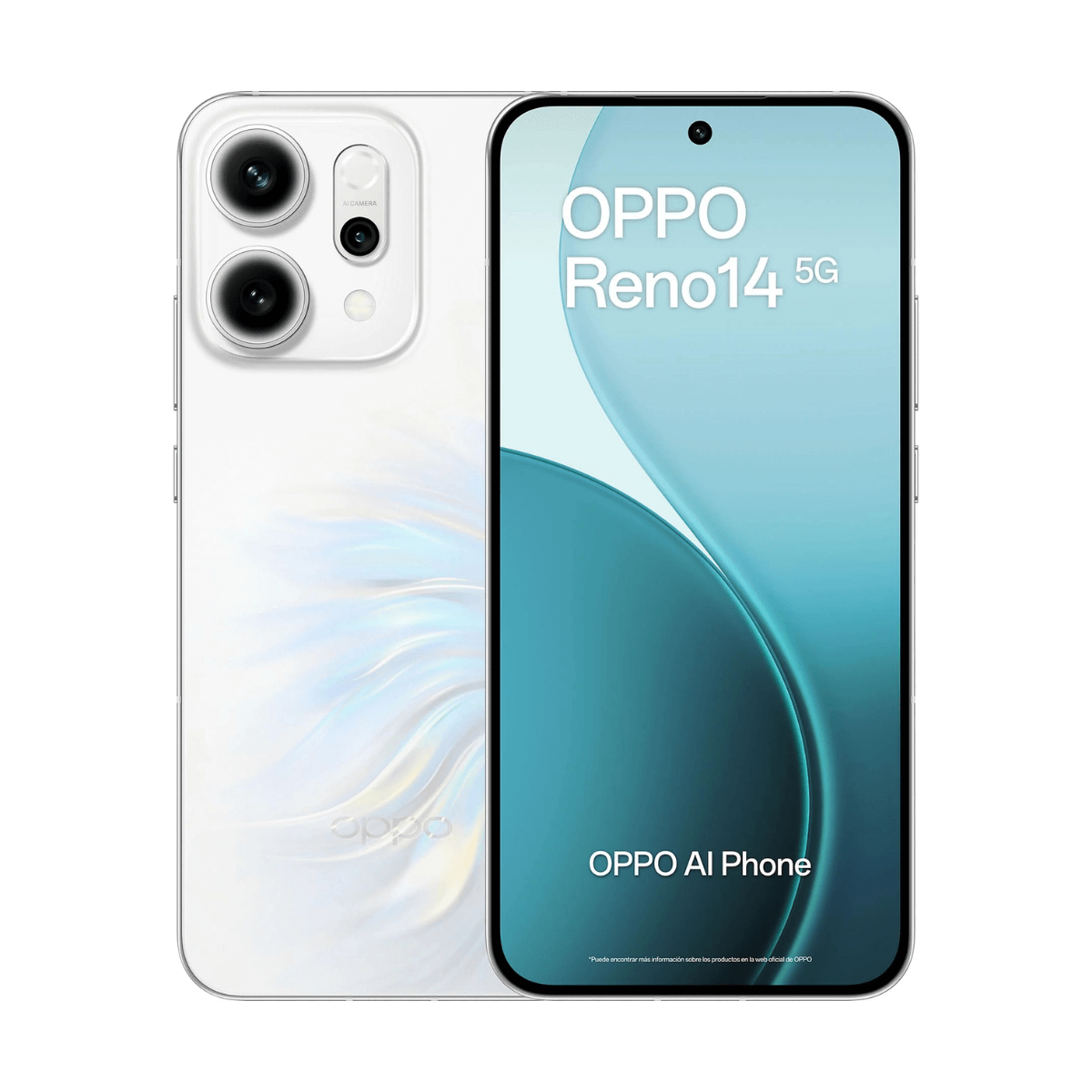 Oppo Reno14 5G 12GB/256GB Blanc