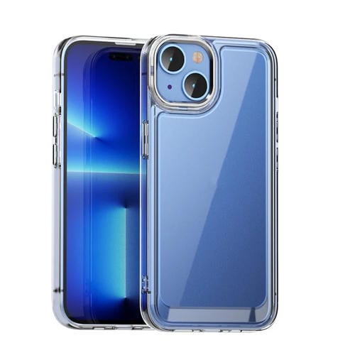 Para iPhone 15 Acrylic + TPU Funda para Teléfono a Prueba de Golpes (Transparente) - MOVILSTORE