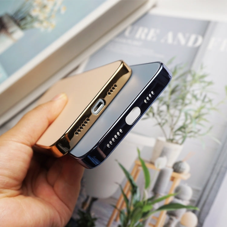 Para iPhone 15 Estuche para Teléfono Esmerilado Ag con Galvanoplastia (Blanco) - MOVILSTORE