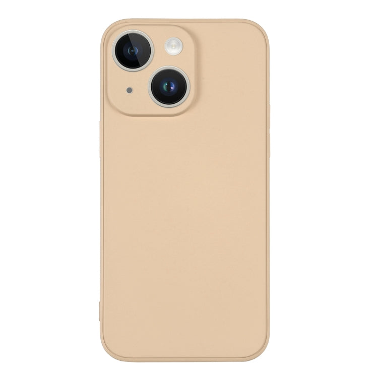 Para iPhone 15 Funda de Silicona para Teléfono con Correa para la Muñeca (Lotus Pink) - MOVILSTORE