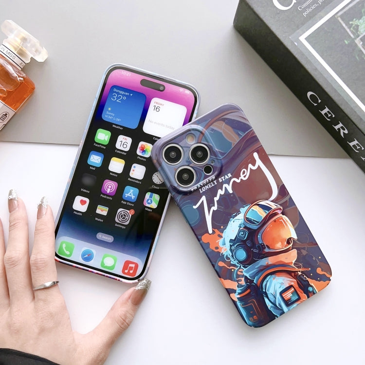 Para iPhone 15 Funda para Teléfono con Orificio Preciso para PC con Patrón Pintado (Tío de Vacaciones) - MOVILSTORE
