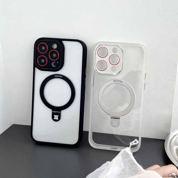 Para iPhone 15 Funda para Teléfono con Soporte Magnético Yashi Magsafe (Púrpura) - MOVILSTORE