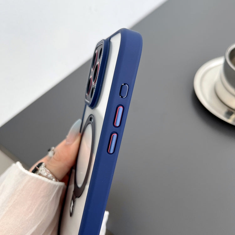 Para iPhone 15 Funda para Teléfono con Soporte Magnético Yashi Magsafe (Púrpura) - MOVILSTORE