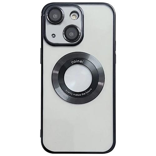 Para iPhone 15 Funda para Teléfono de TPU con Galvanoplastia Magsafe (Negro) - MOVILSTORE