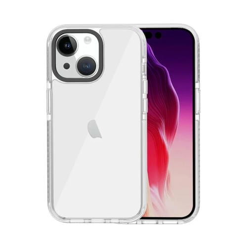 Para iPhone 15 Funda para Teléfono Transparente Kingsteel Wolf (Blanco) - MOVILSTORE