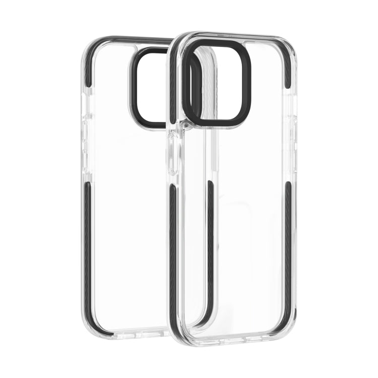 Para iPhone 15 Funda para Teléfono Transparente Kingsteel Wolf (Negro) - MOVILSTORE
