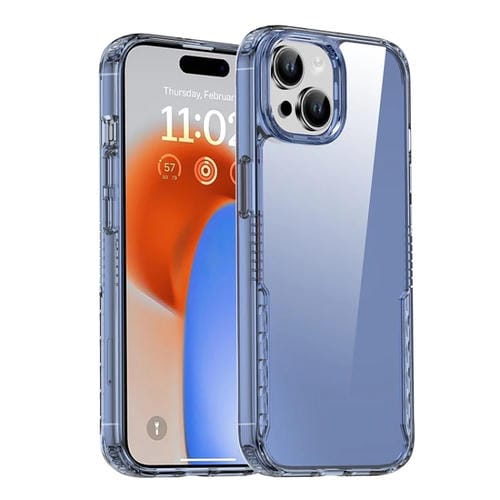 Para iPhone 15 Ipaky Yg Series Funda Transparente para Teléfono PC + TPU (Azul Transparente) - MOVILSTORE