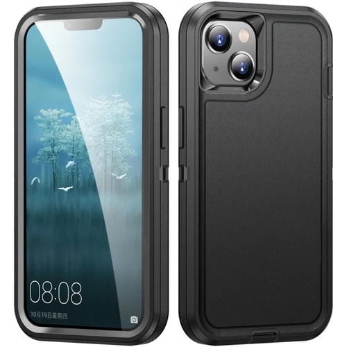 Para iPhone 15 Life Estuche Resistente a Prueba de Agua para Teléfono (Negro) - MOVILSTORE