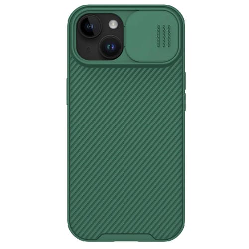 Para iPhone 15 Nillkin Camshield Pro PC Phone Case (Verde) - MOVILSTORE