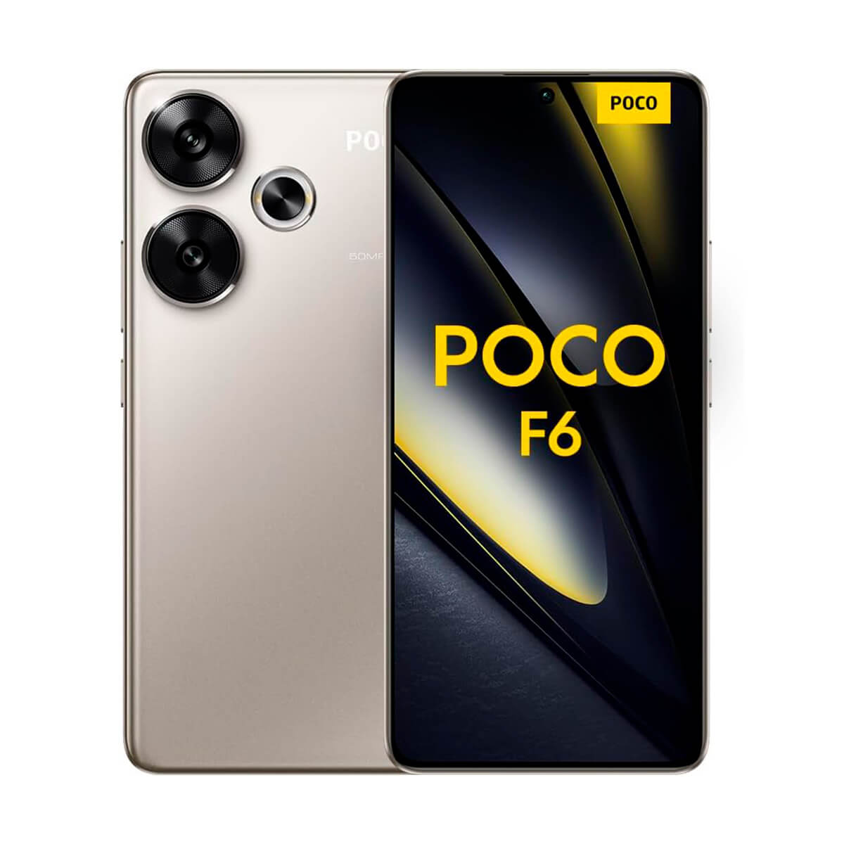 Xiaomi Poco F6 5G 12Gb/512Gb Dorado (Titanium) Dual Sim