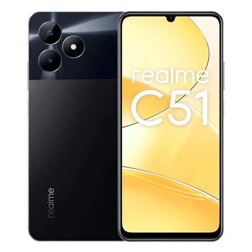 Realme C51 6Gb/256Gb Negro (Carbon Black) Dual SIM - MOVILSTORE