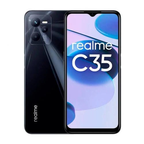 Realme C35 4GB/128GB Negro (Glowing Black) Dual SIM - MOVILSTORE