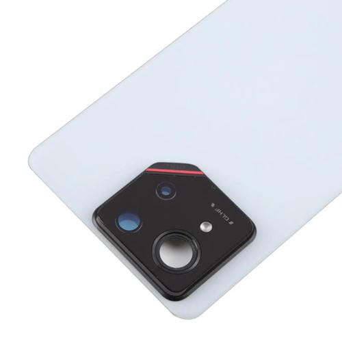 Copertura Batteria in Vetro Asus Rog Phone 9 5G con Obiettivo Fotocamera (Bianco opaco)