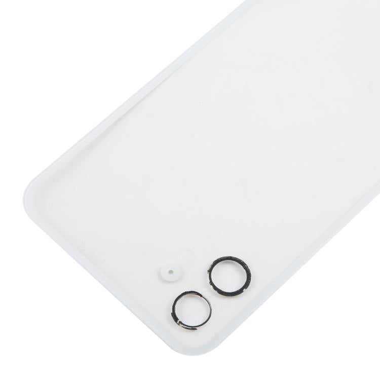 Tappo posteriore della batteria in vetro Nothing Phone 1 A063 (Trasparente Bianco)