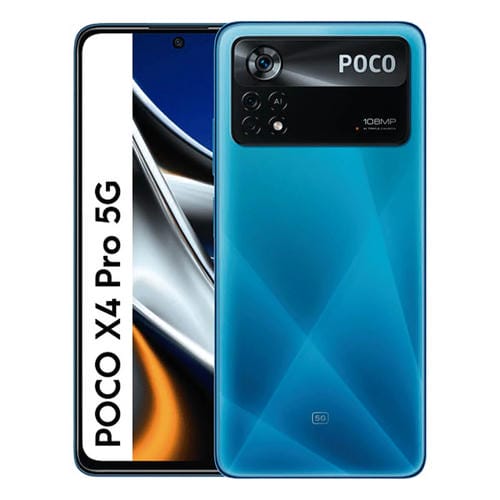 Xiaomi Poco X4 Pro 5G 8GB/256GB Azul Neón (Laser Blue) Dual SIM - MOVILSTORE